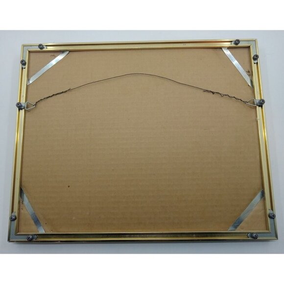 1976 Original Watercolour Winter House Scene Painting Signed Sherwin Art - Picture 2 of 3